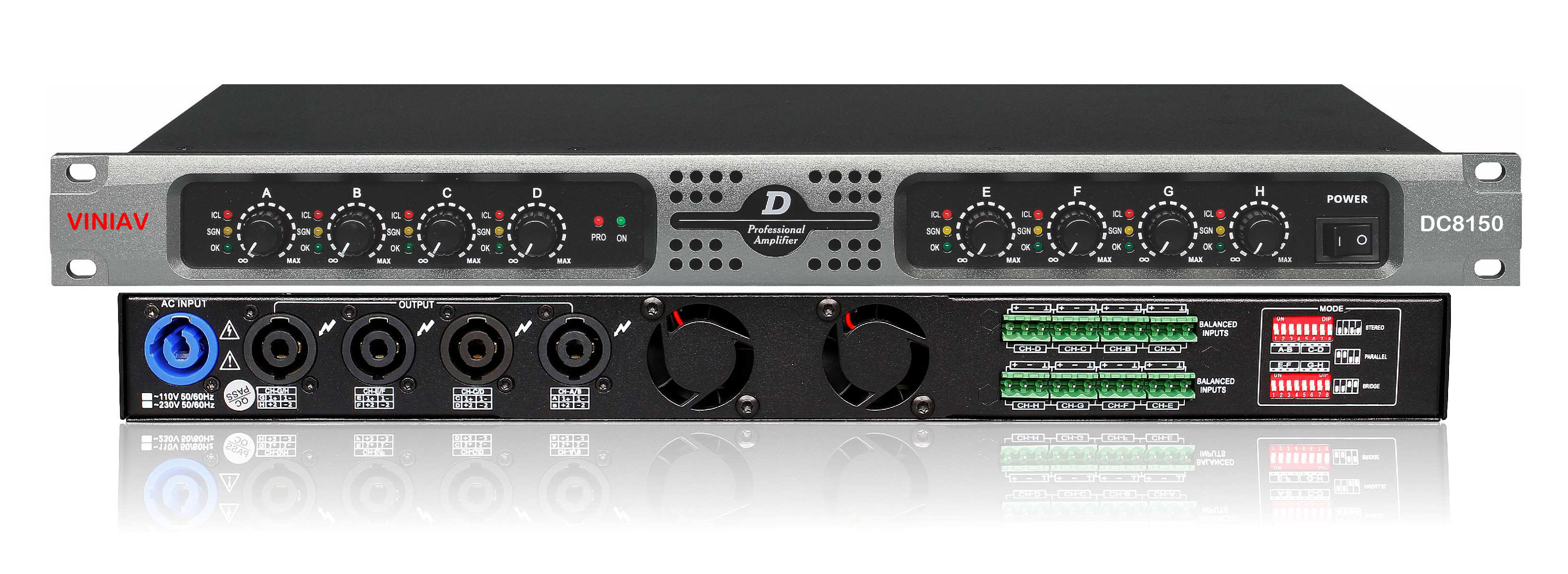 VINIAV威尼DC8150數字功放機 VINIAV威尼DC8150數字功放機