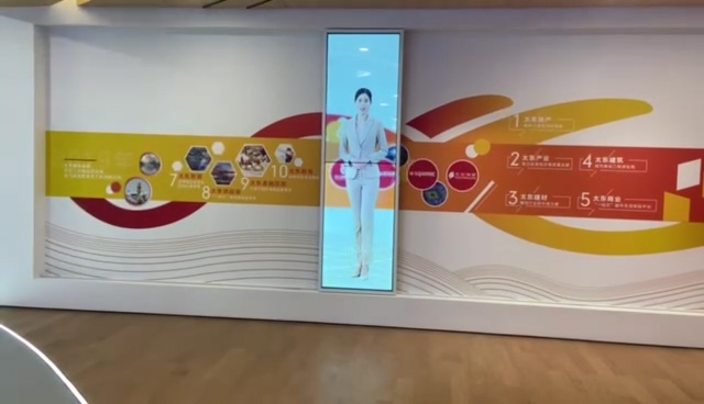 虛擬講解互動(dòng)滑軌屏