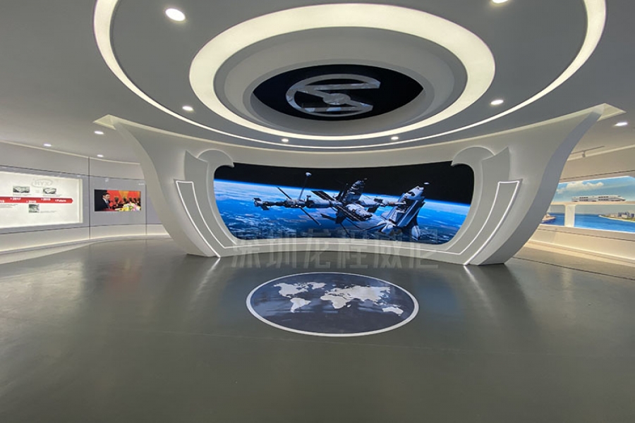 湖南長沙企業(yè)展廳設(shè)計(jì)案例